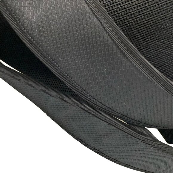 Auth BALENCIAGA Unity Backpack Large 792073 Black Polyamide Polyester Viscose - Picture 9 of 16